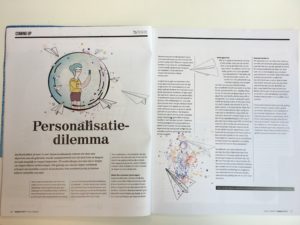 Personalisatie dilemma in tijdschrift Twinkle